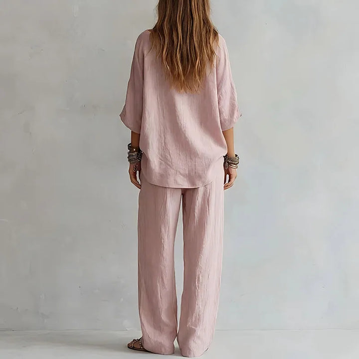 Delia | Women’s Two-Piece Set designed for Relaxed Styling