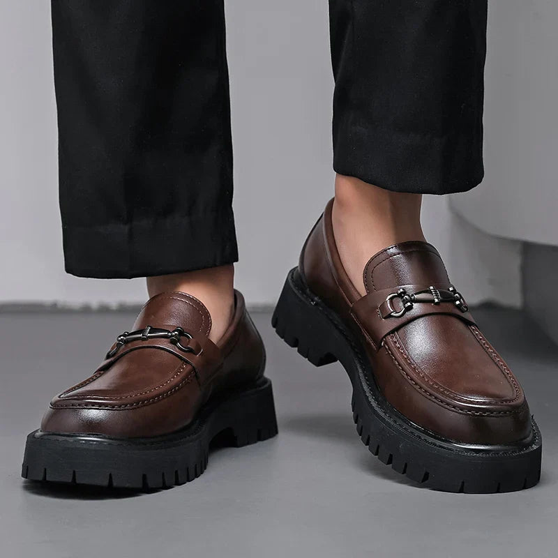 Quade | Men’s Loafers in a Structured Chunky Sole