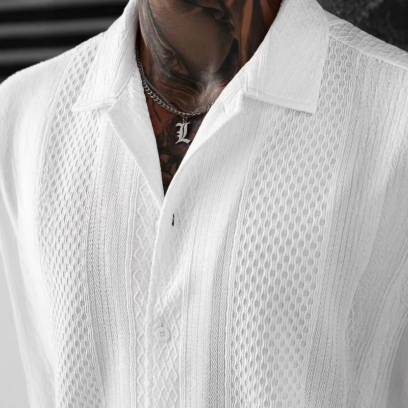 Ellis | Men’s Short Sleeve Shirt for Relaxed Refined Looks