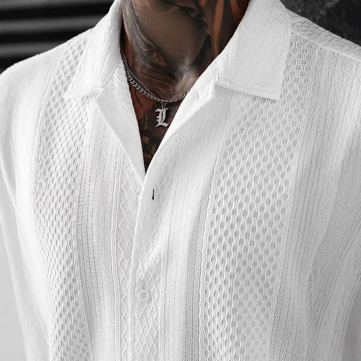 Ellis | Men’s Short Sleeve Shirt for Relaxed Refined Looks
