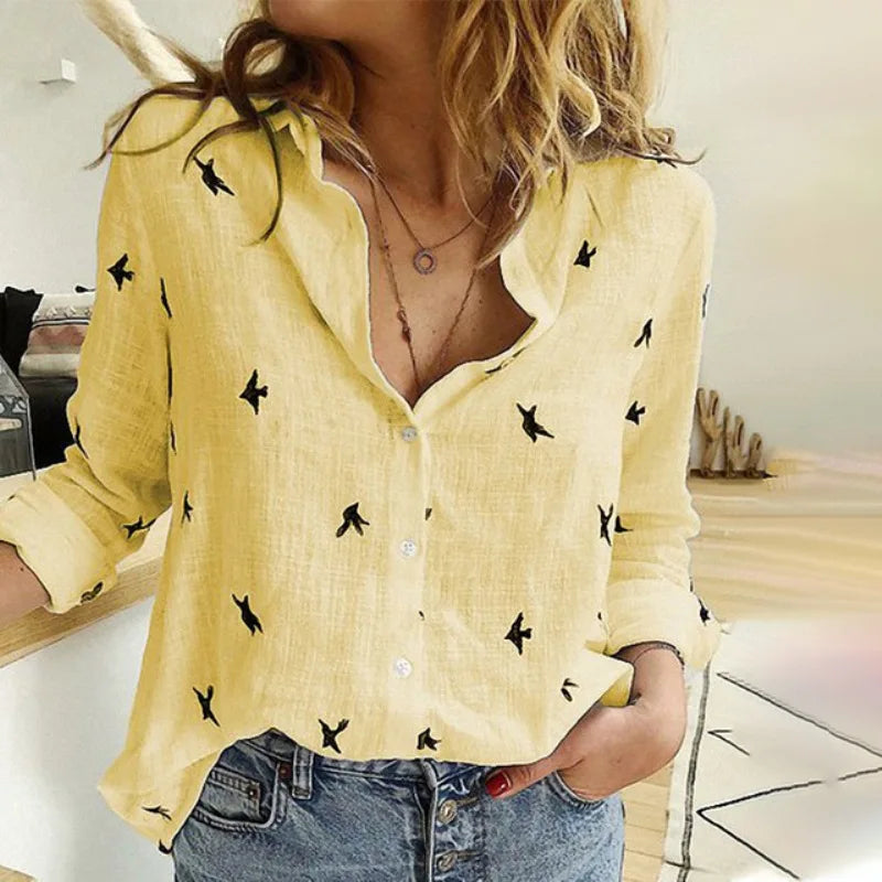 Ulani | Women’s Patterned Shirt for Chic Casual Assembly