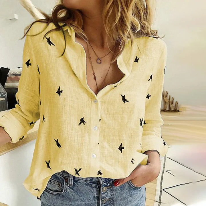 Ulani | Women’s Patterned Shirt for Chic Casual Assembly