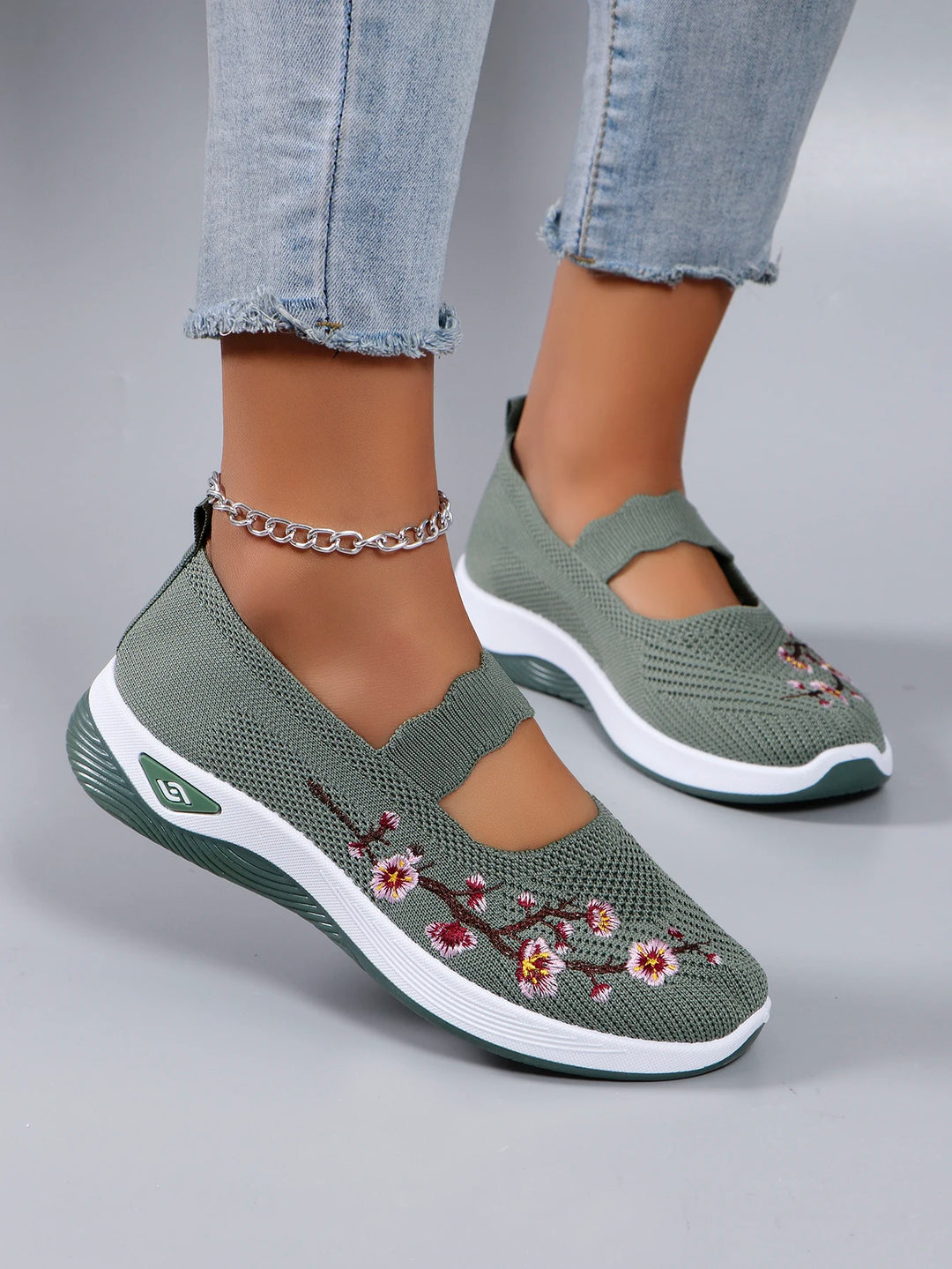 Evara | Women’s Mary Jane Trainers for Relaxed Outings