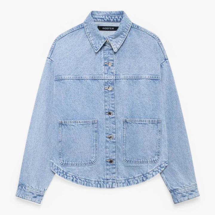 Kaelis | Women’s Button-Up Shirt in a relaxed neat appearance