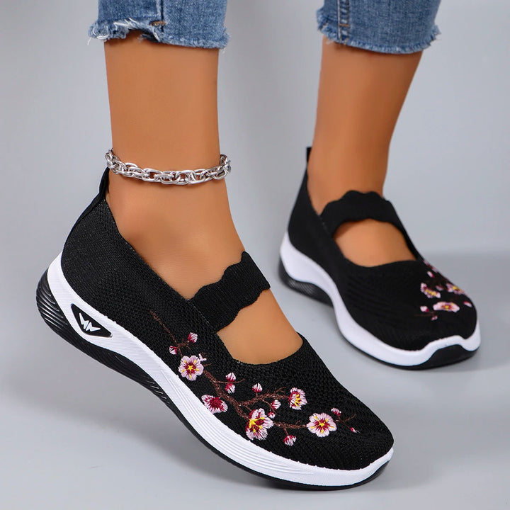 Evara | Women’s Mary Jane Trainers for Relaxed Outings