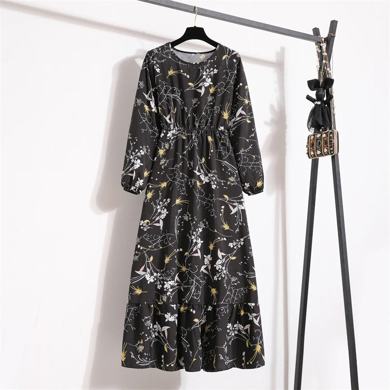 Raisa | Women’s Floral Dress with Button Front