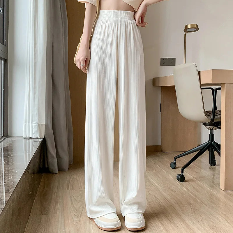 Angeline | Women’s Wide-Leg Trousers designed for Soft Casual Comfort