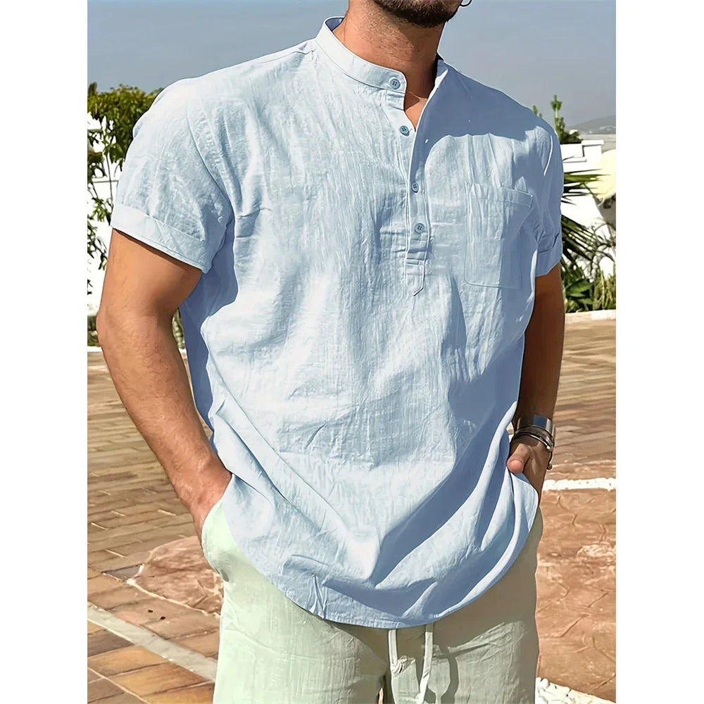 Sawyer | Men’s Henley Shirt for Summer-Ready Casuals