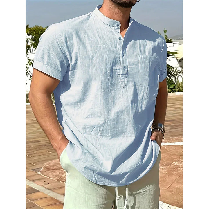 Sawyer | Men’s Henley Shirt for Summer-Ready Casuals