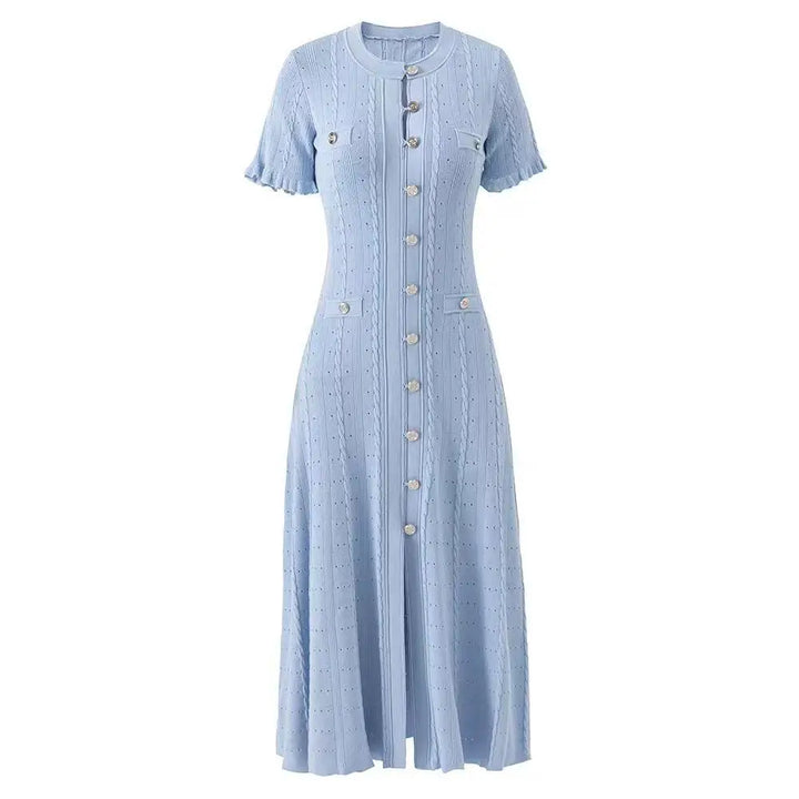 Orla | Women’s Button Front Midi Dress for Everyday Elegance