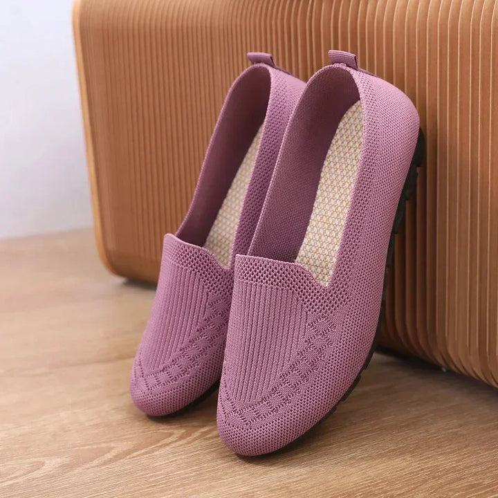 Keira | Women’s Slip-On Flats in a Soft Everyday Texture