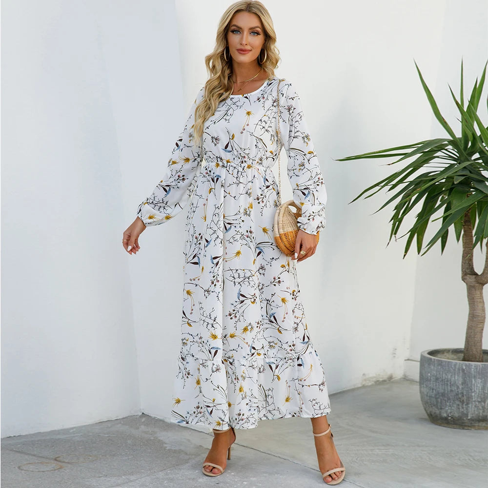 Priscilla | Women’s Maxi Dress featuring a Print of Florals