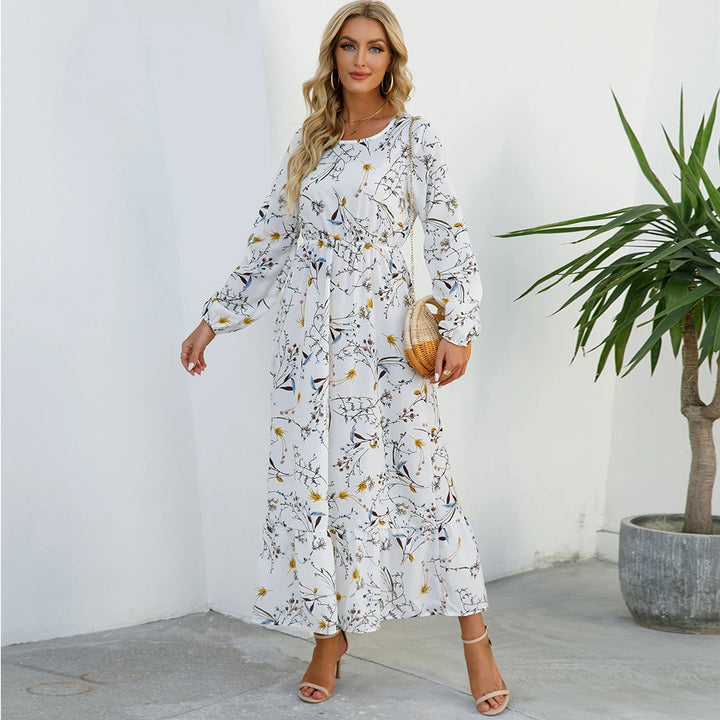Priscilla | Women’s Maxi Dress featuring a Print of Florals