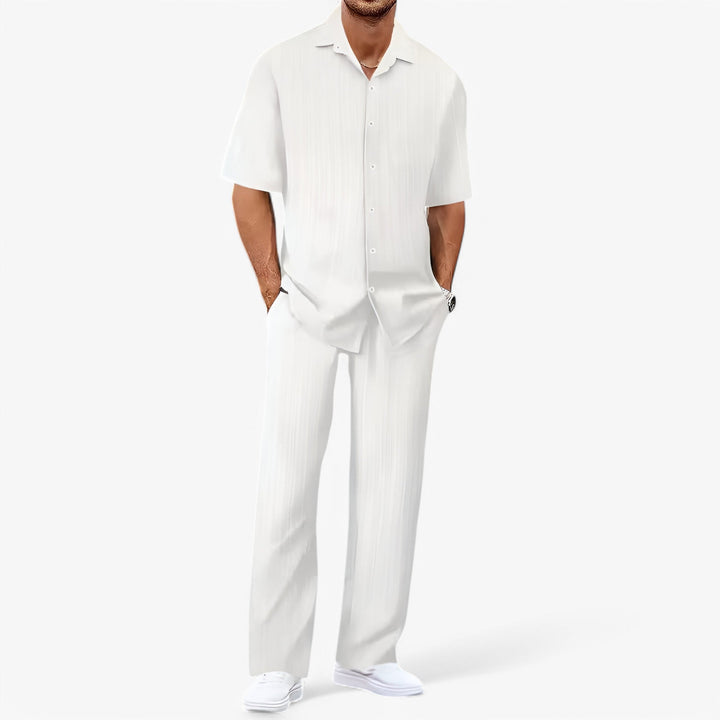 Elric | Men’s Two-Piece Set designed for easy summer outfit