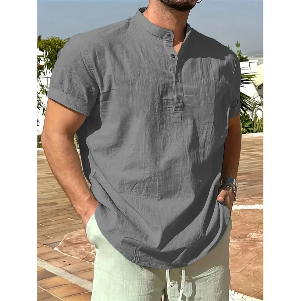 Sawyer | Men’s Henley Shirt for Summer-Ready Casuals