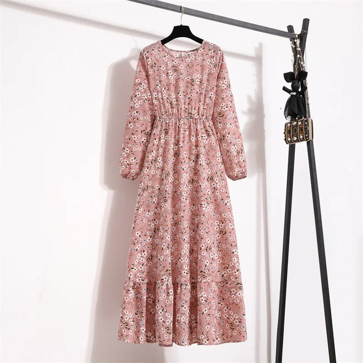 Raisa | Women’s Floral Dress with Button Front