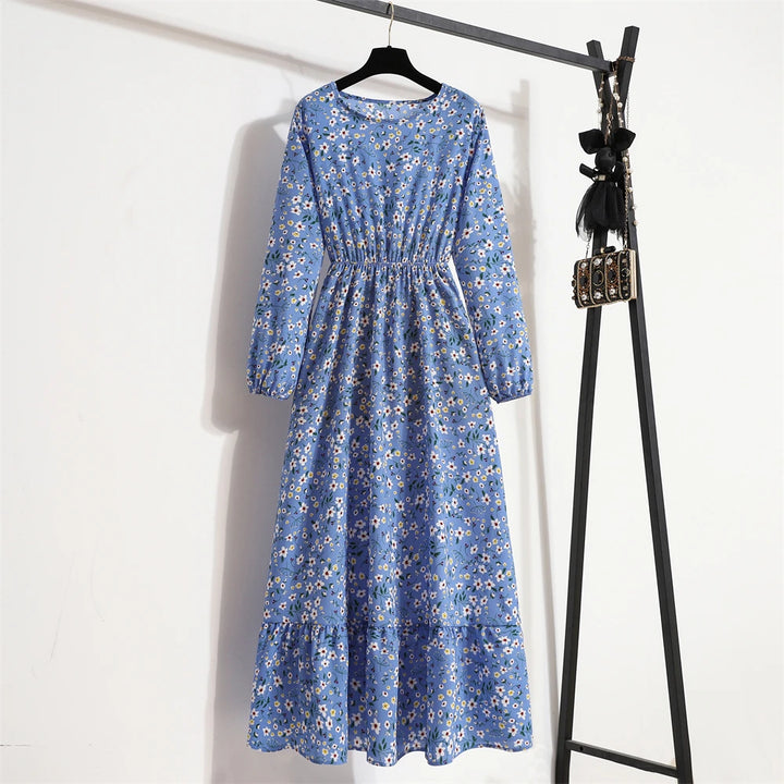 Raisa | Women’s Floral Dress with Button Front