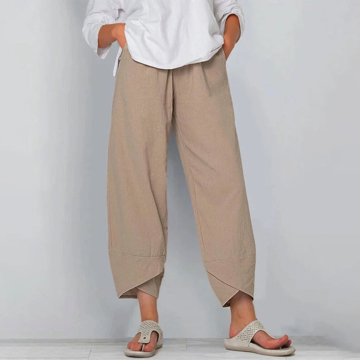 Lucille | Women’s Wide-Leg Trousers in a Relaxed Draped Shape