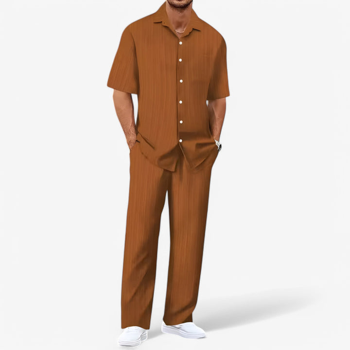 Elric | Men’s Two-Piece Set designed for easy summer outfit