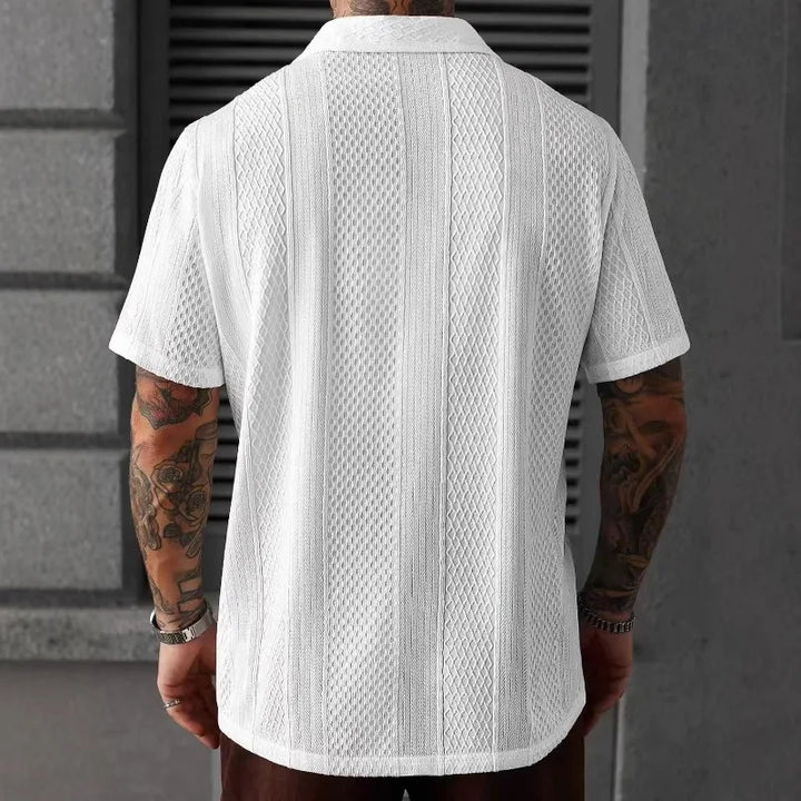 Ellis | Men’s Short Sleeve Shirt for Relaxed Refined Looks
