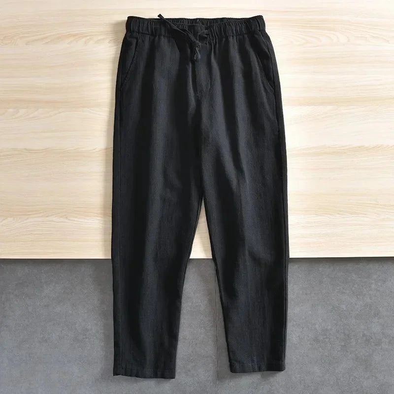 Barney | Men’s Drawstring Trousers for Daily Comfort Garments