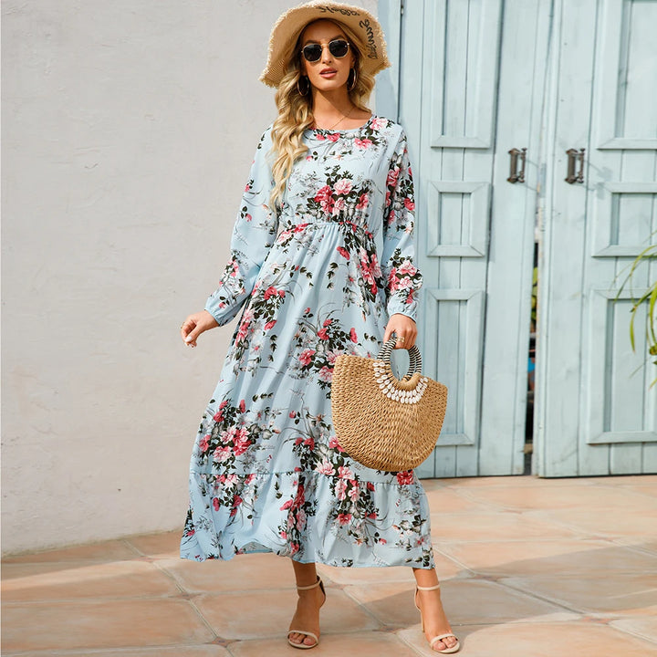 Priscilla | Women’s Maxi Dress featuring a Print of Florals