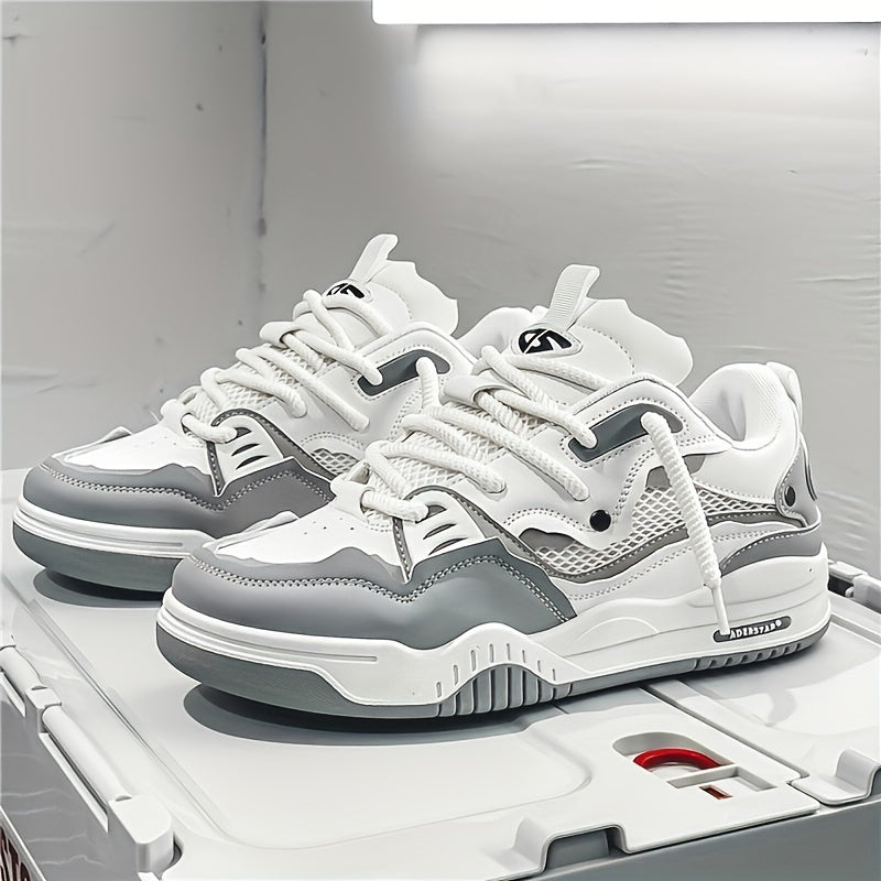 Trenox | Men’s Chunky Trainers with panelled layer interplay