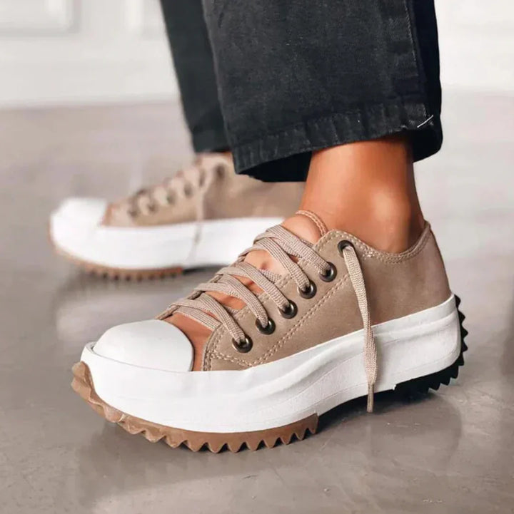 Trina | Women’s Platform Trainers for Wearable Clothing