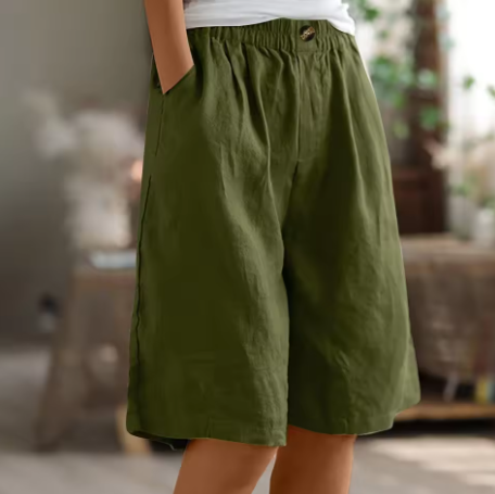 Elara | Women’s Wide-Leg Shorts in a Relaxed Look