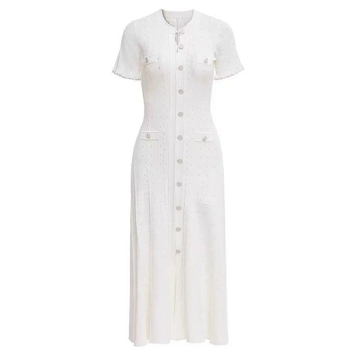 Orla | Women’s Button Front Midi Dress for Everyday Elegance