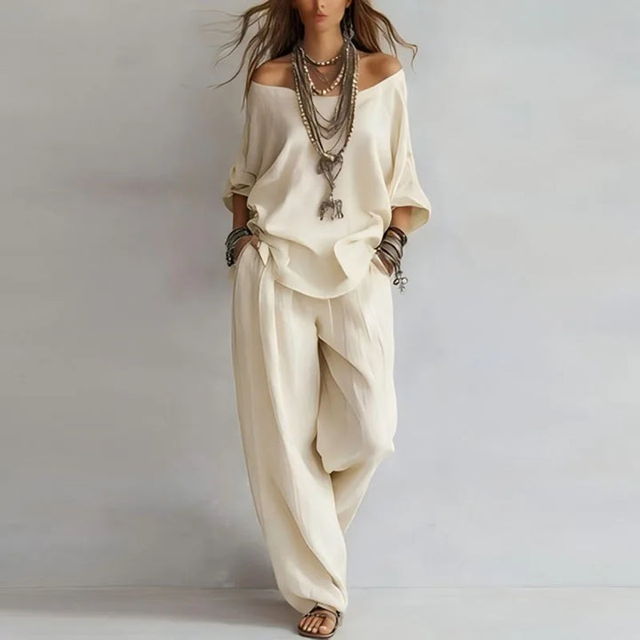 Delia | Women’s Two-Piece Set designed for Relaxed Styling