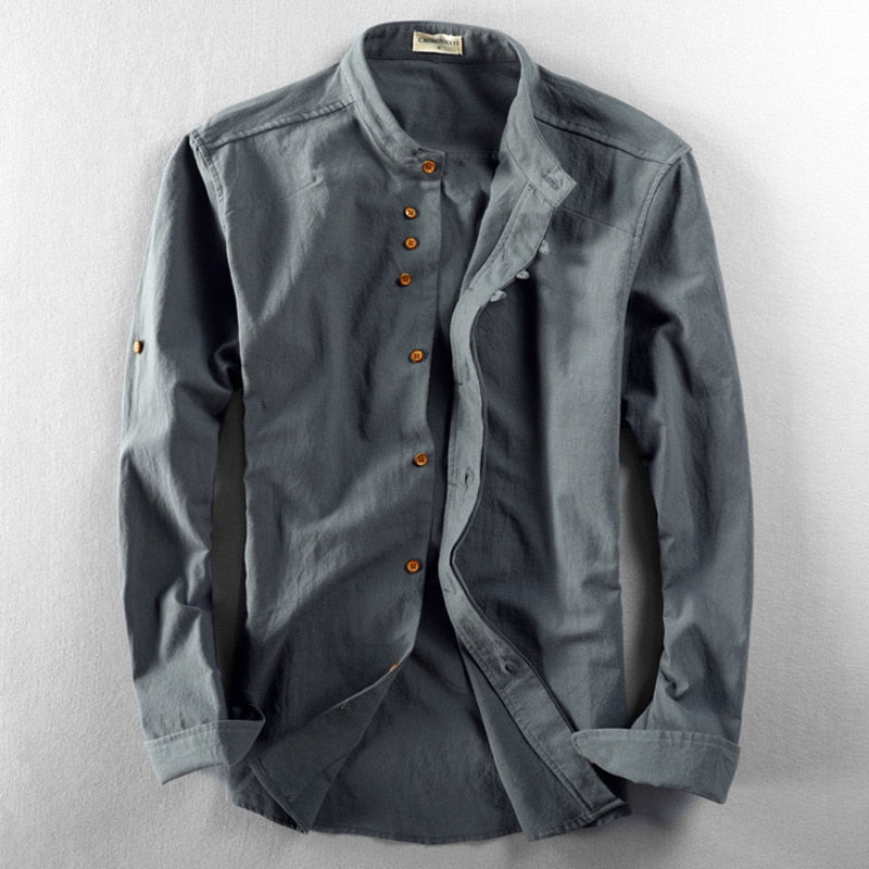 Orin | Men’s Button-Up Shirt in a Clean Minimal Design