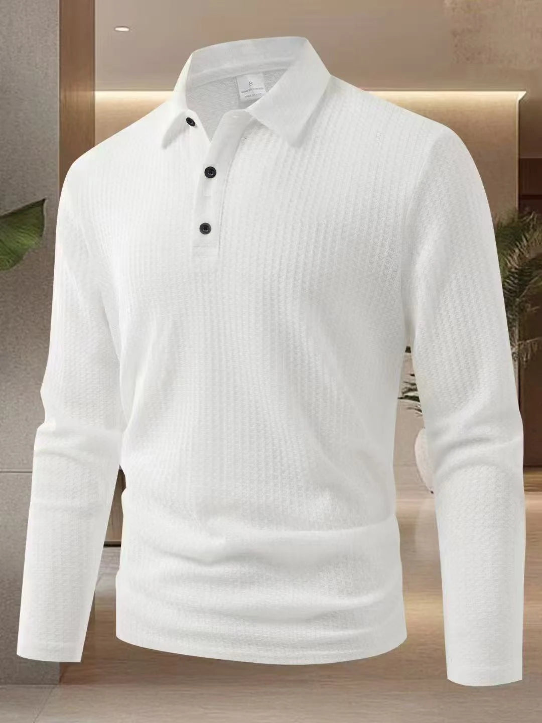 Trent | Men’s Long Sleeve Polo Shirt for Polished Casual Style