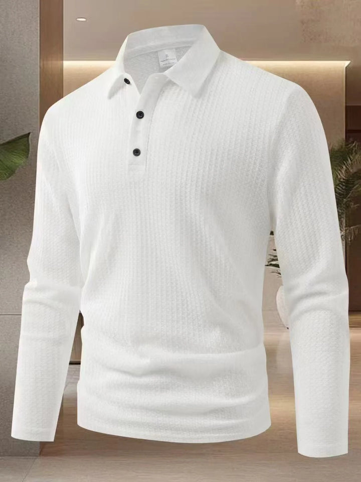 Trent | Men’s Long Sleeve Polo Shirt for Polished Casual Style