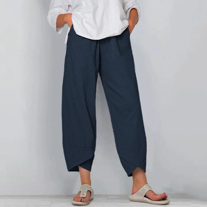 Lucille | Women’s Wide-Leg Trousers in a Relaxed Draped Shape