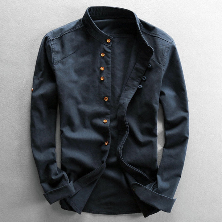 Orin | Men’s Button-Up Shirt in a Clean Minimal Design