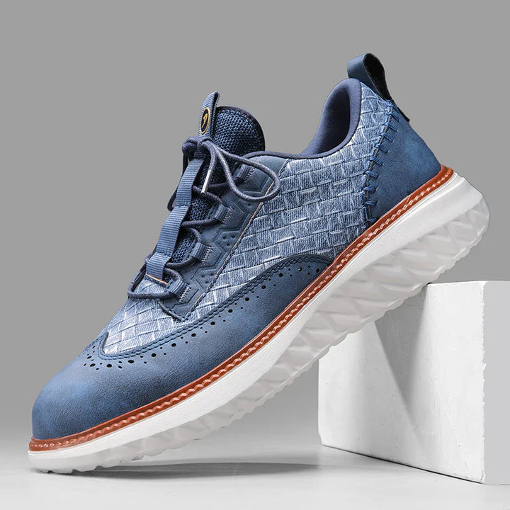 Axton | Men’s Trainers featuring Brogue-Style Structure