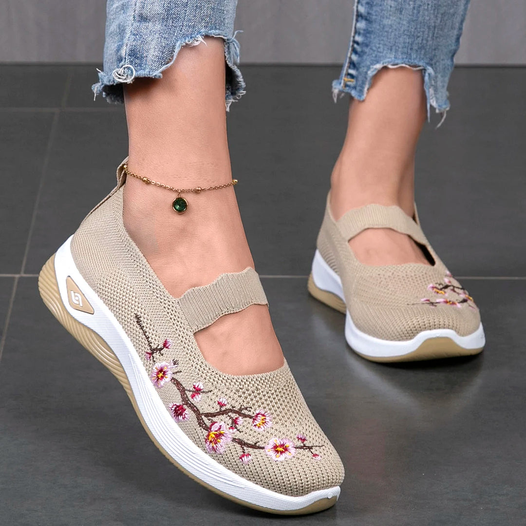 Evara | Women’s Mary Jane Trainers for Relaxed Outings
