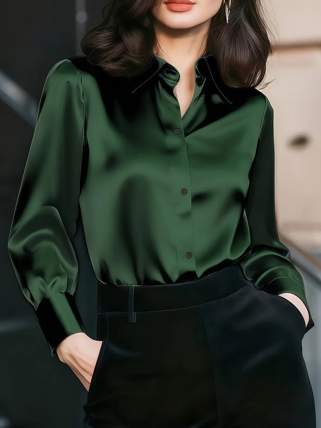 Emily | Women’s Button Down Shirt for Office Apparel