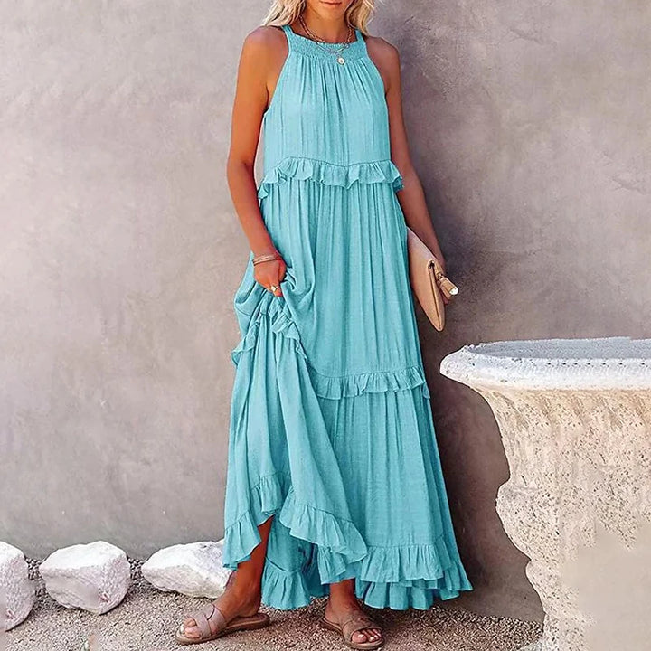Chelsea | Women’s Sleeveless Maxi Dress for Casual Sunny-Day Outfits