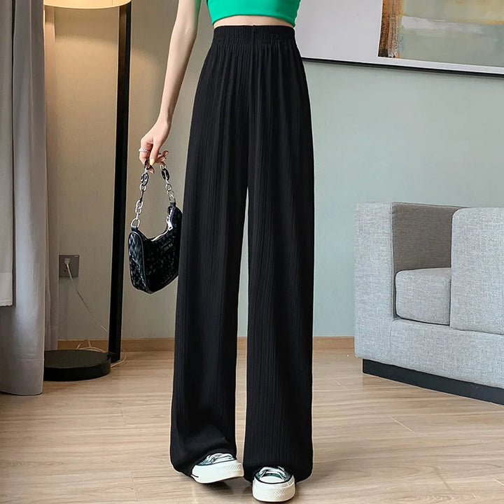 Angeline | Women’s Wide-Leg Trousers designed for Soft Casual Comfort