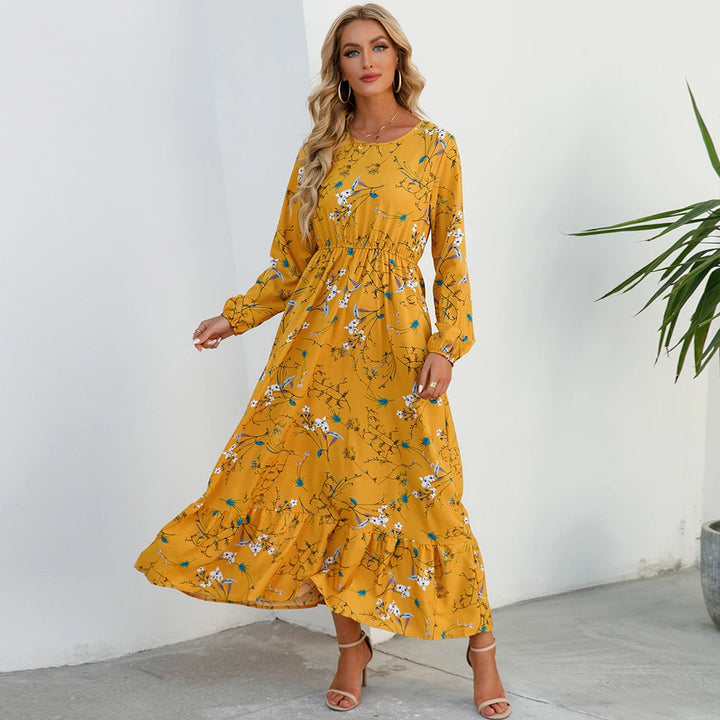 Priscilla | Women’s Maxi Dress featuring a Print of Florals