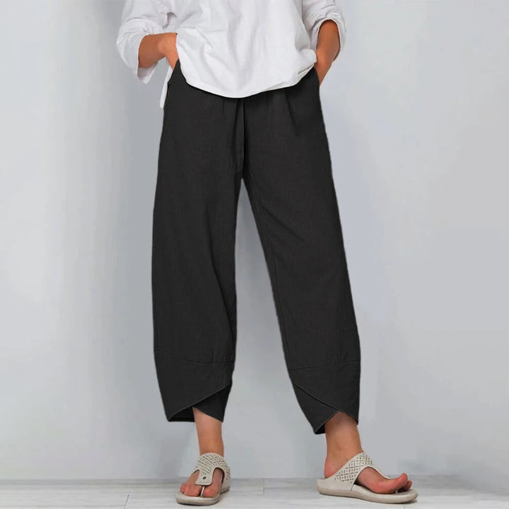Lucille | Women’s Wide-Leg Trousers in a Relaxed Draped Shape