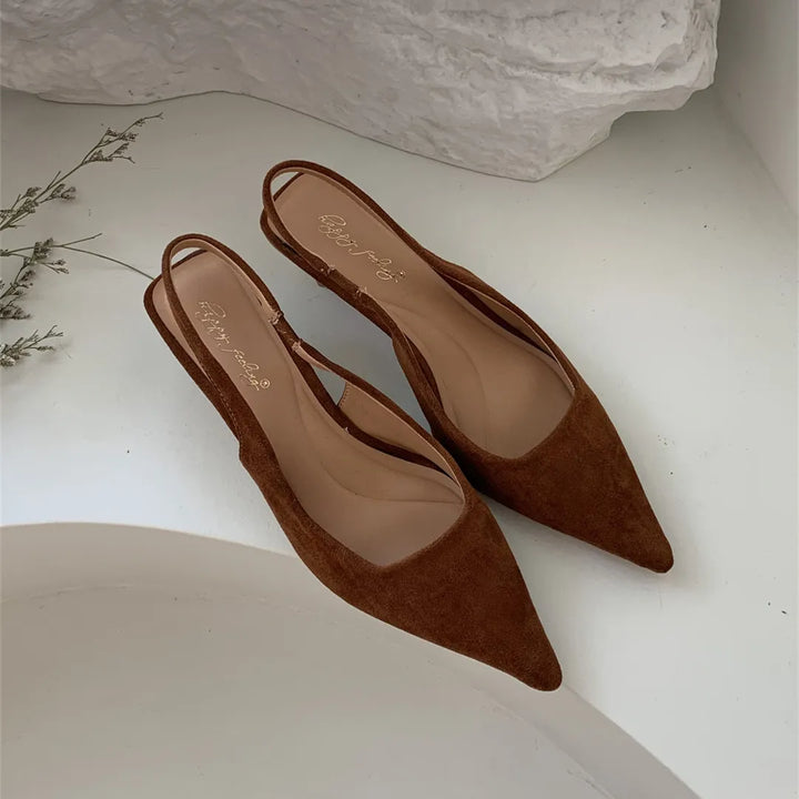 Halia | Women’s Slingback Flats for Smart-Casual Styling