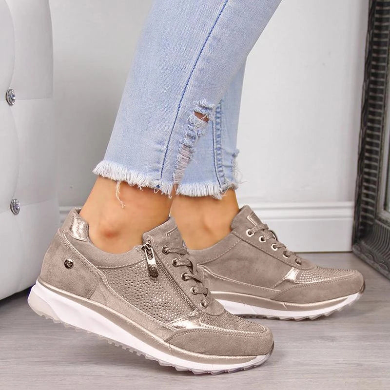 Calvera | Women’s Lace-Up Trainers designed for comfort all day
