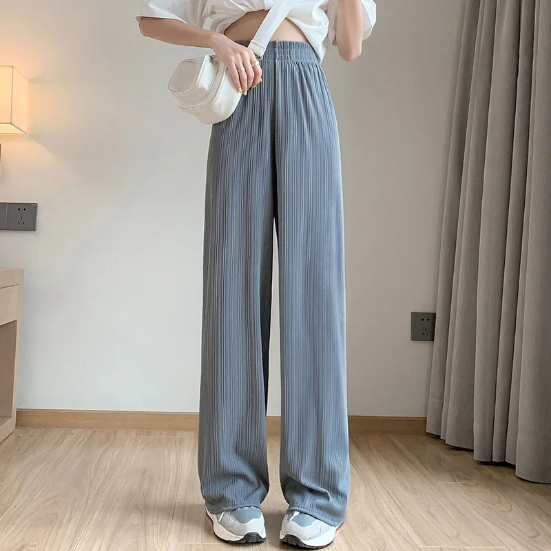 Angeline | Women’s Wide-Leg Trousers designed for Soft Casual Comfort