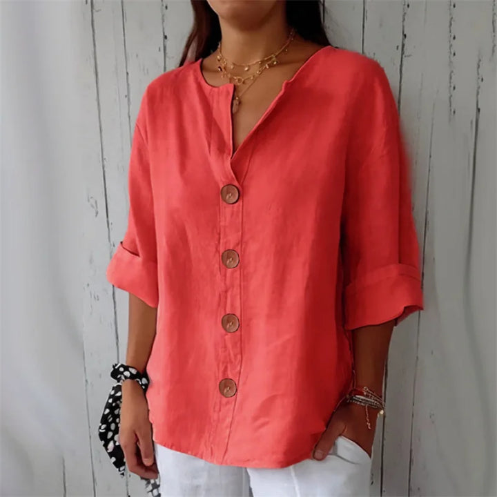 Ravenna | Women’s Button-Front Blouse in a Relaxed Fit