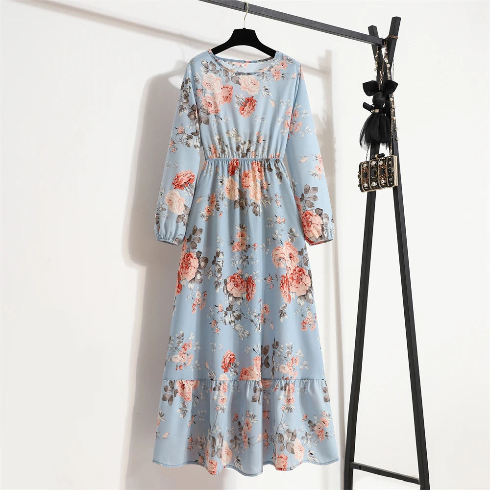 Raisa | Women’s Floral Dress with Button Front