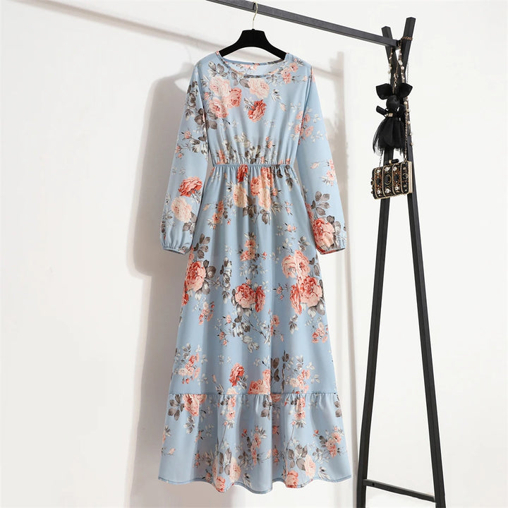 Raisa | Women’s Floral Dress with Button Front