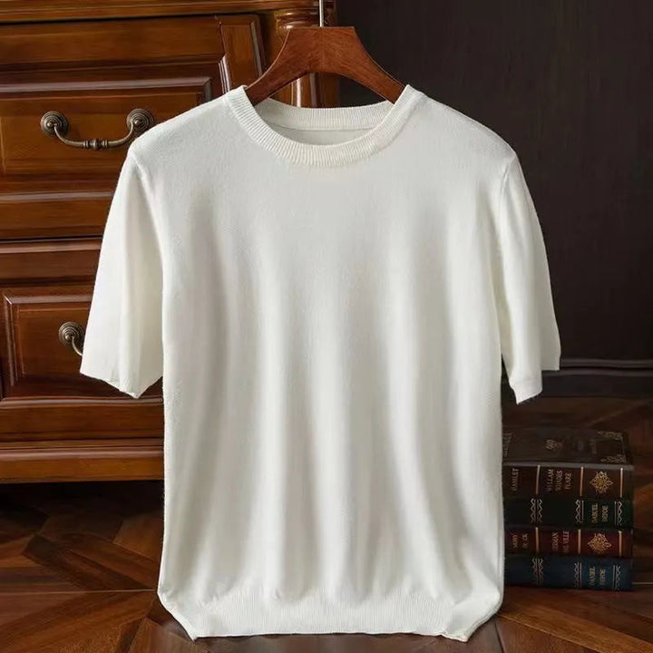 Cedric | Men’s Short Sleeve Top with Crew Neckline